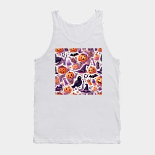 Halloween Pattern Tank Top